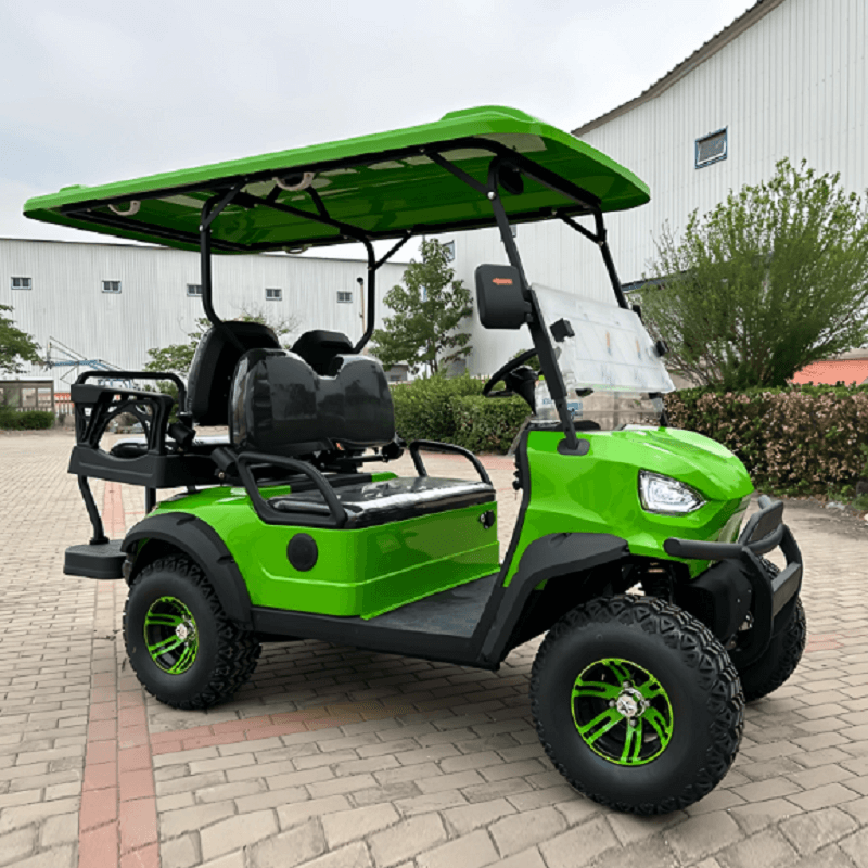 Electric 2-Seater Tourist Bus Golf Cart for Sightseeing Vacations 3.5KW ...