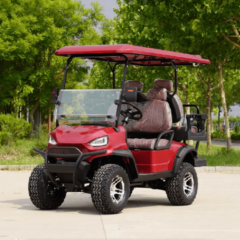 Electric 2-Seater Tourist Bus Golf Cart for Sightseeing Vacations 3.5KW ...